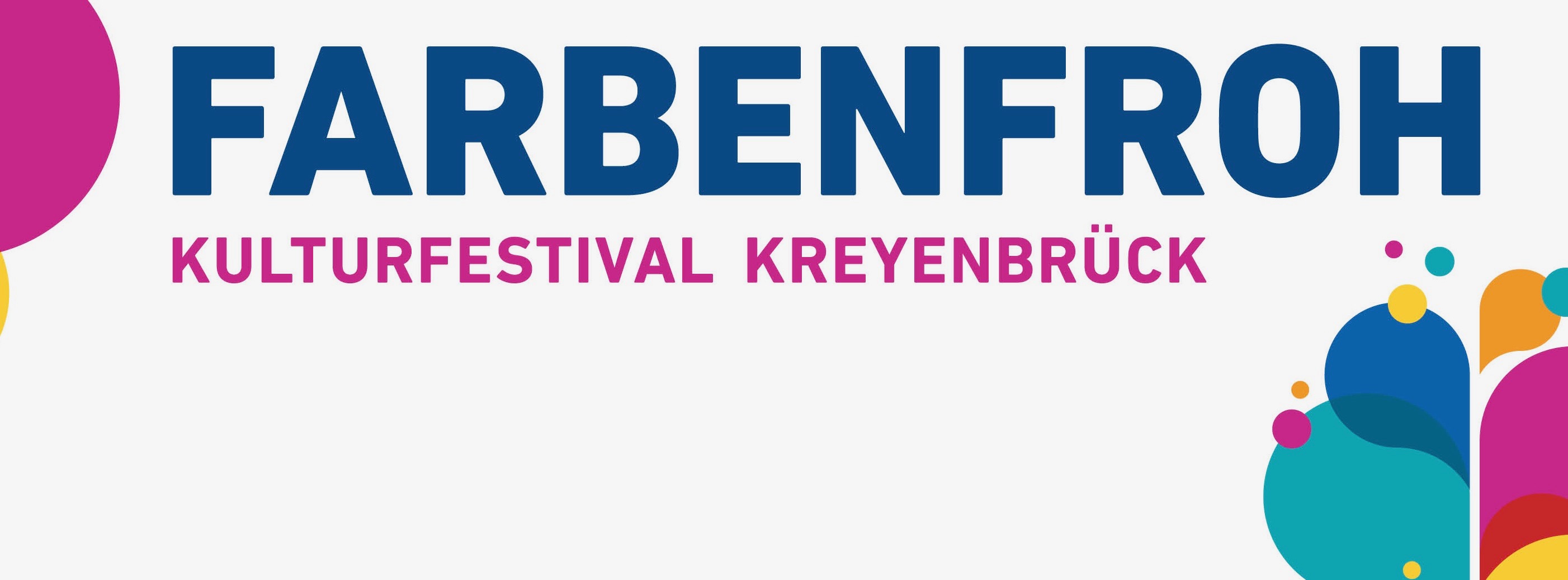 FARBENFROH / Kulturfestival Kreyenbrück  Logo